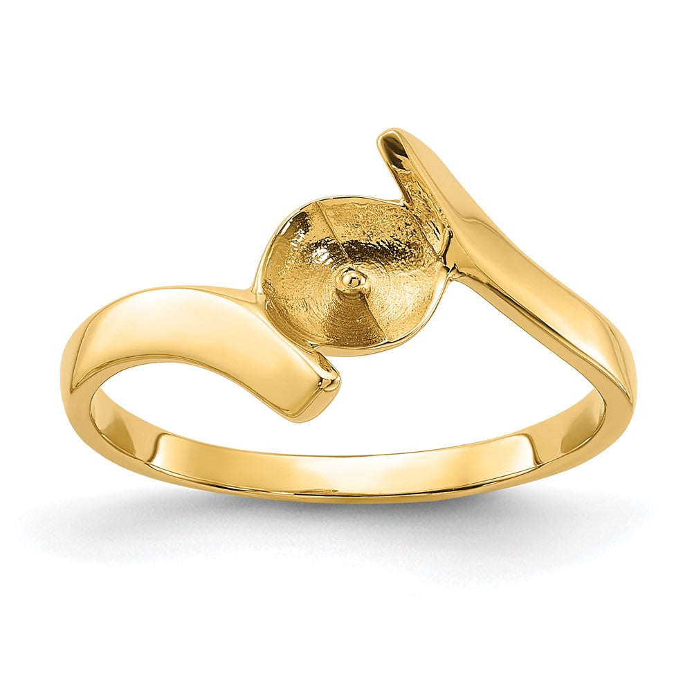 Casted;Polished;14k Yellow gold;Avail. in 10k yellow gold;Avail. in 18k yellow gold;Avail. in 18k white gold