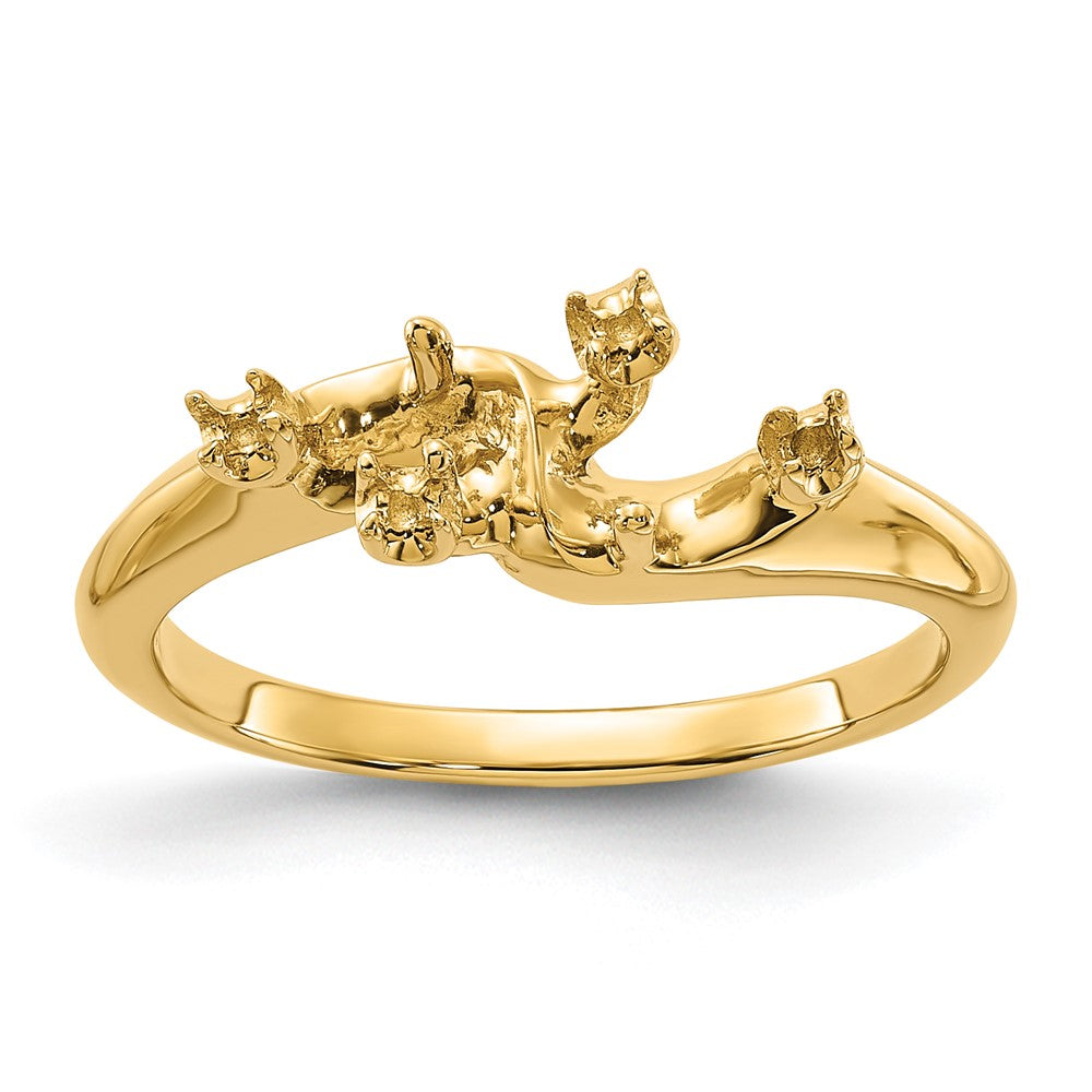 Solid;Casted;Polished;14k Yellow gold;Avail. in 10k yellow gold;Avail. in 18k yellow gold;Avail. in 18k white gold