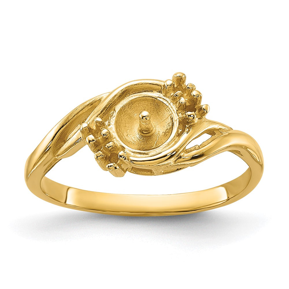 Casted;Polished;14k Yellow gold;Avail. in 10k yellow gold;Avail. in 18k yellow gold;Avail. in 18k white gold