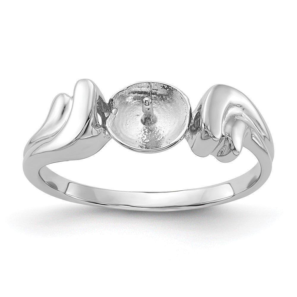 Casted;Polished;14K White gold;Avail. in 10k yellow gold;Avail. in 18k yellow gold;Avail. in 14k yellow gold;Avail. in 18k white gold