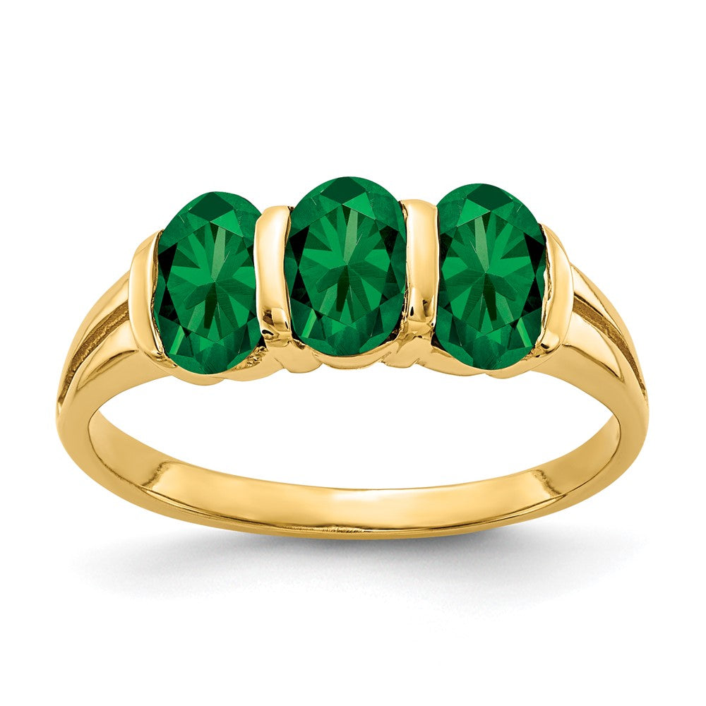 Casted;Polished;14k Yellow gold;Created;Avail. in 10k yellow gold;Avail. in 18k yellow gold;Avail. in platinum;Channel set;Avail. in 18k white gold;Mount St. Helen's;Oval