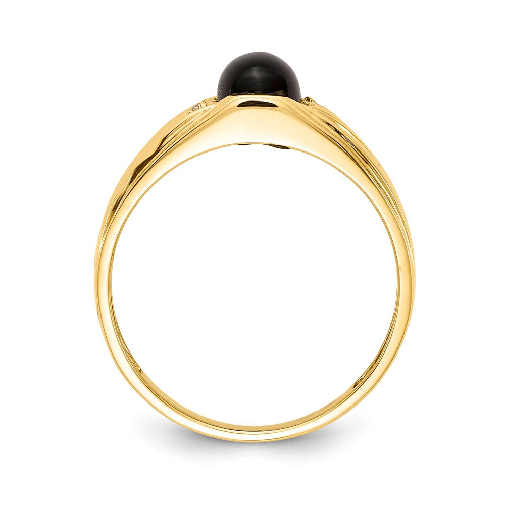 14k AA Diamond men's ring