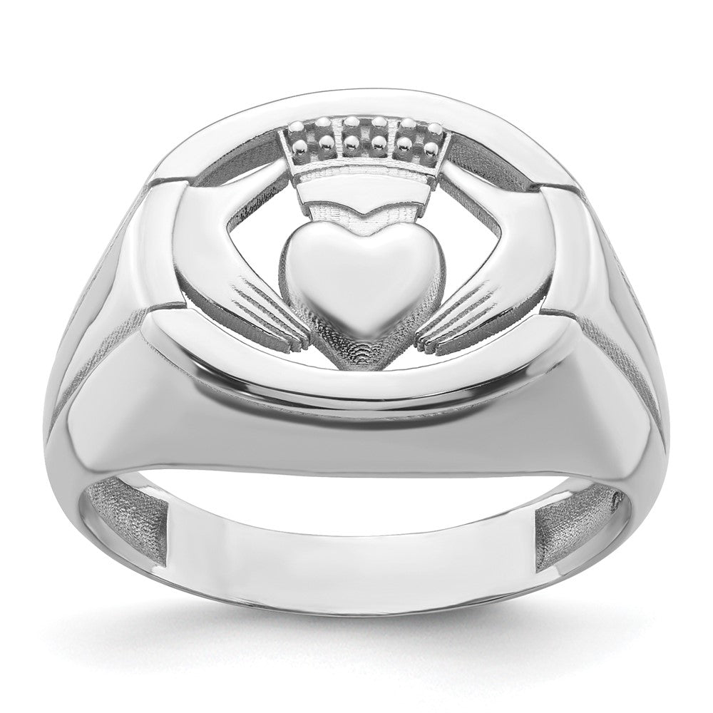 Casted;Polished;14K White gold;Open back;Avail. in 10k yellow gold;Avail. in 18k yellow gold;Avail. in 14k yellow gold;Avail. in platinum;Avail. in 10k white gold;Avail. in 18k white gold