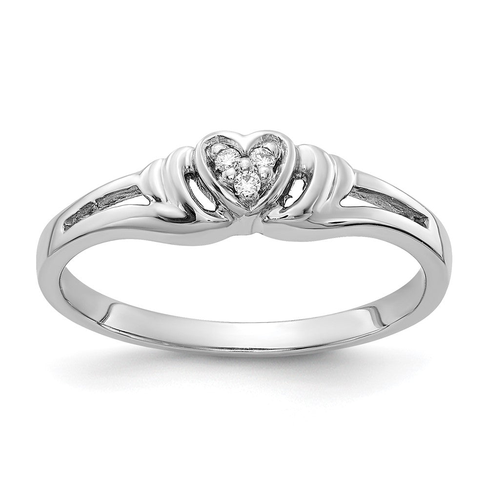 Casted;Polished;14K White gold;Diamond;Avail. in 10k yellow gold;Avail. in 18k yellow gold;Prong set;Sizing 3-10 days;Avail. in 18k white gold;AA quality
