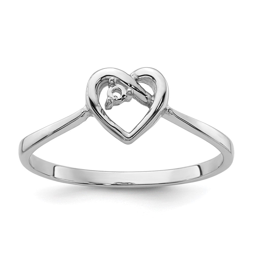 Casted;Polished;14K White gold;Diamond;Avail. in 10k yellow gold;Avail. in 18k yellow gold;Prong set;Sizing 3-10 days;Avail. in 18k white gold