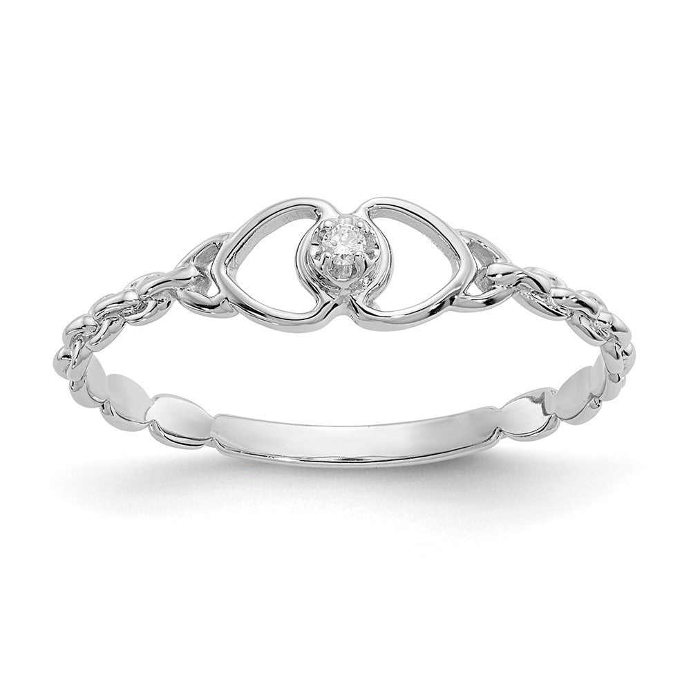 Casted;Polished;14K White gold;Diamond;Avail. in 10k yellow gold;Avail. in 18k yellow gold;Prong set;Sizing 3-10 days;Avail. in 18k white gold;AA quality