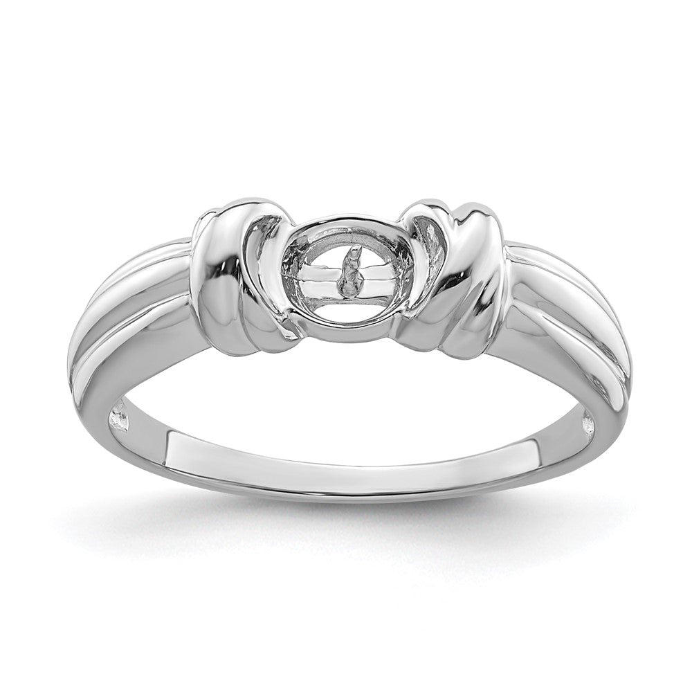 Casted;Polished;14K White gold;Avail. in 10k yellow gold;Avail. in 18k yellow gold;Avail. in 14k yellow gold;Sizing 2-3 weeks;Avail. in 18k white gold