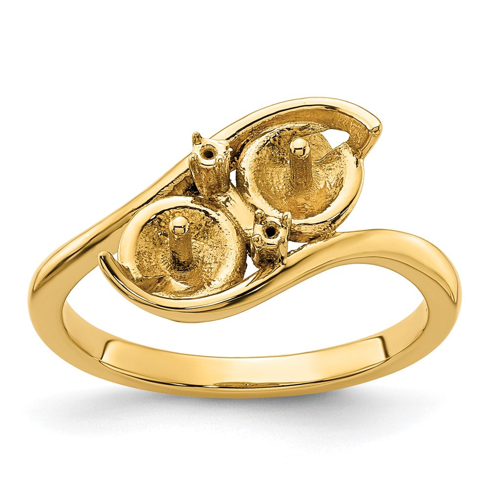 Casted;Polished;14k Yellow gold;Avail. in 10k yellow gold;Avail. in 18k yellow gold;Avail. in 18k white gold