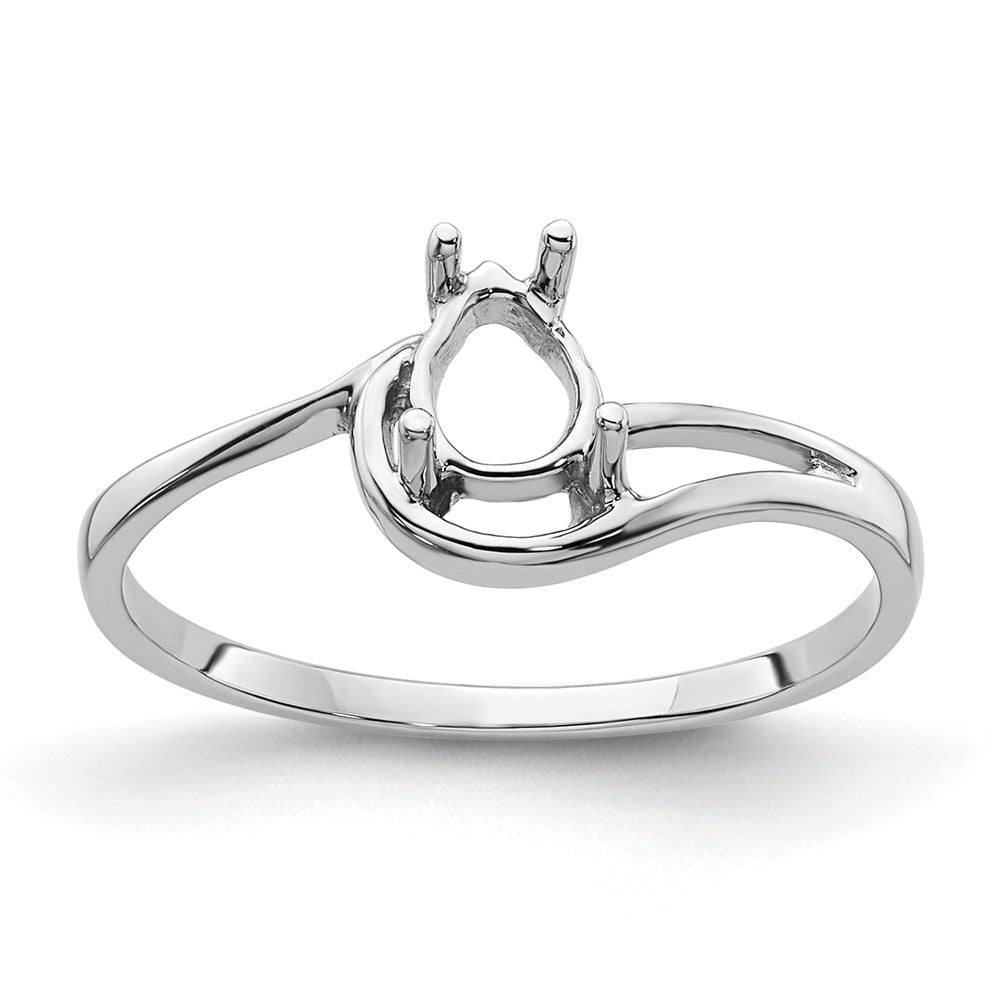 Casted;Polished;14K White gold;In-house sizing;Avail. in 10k yellow gold;Avail. in 18k yellow gold;Avail. in 14k yellow gold;Avail. in platinum;Avail. in 18k white gold