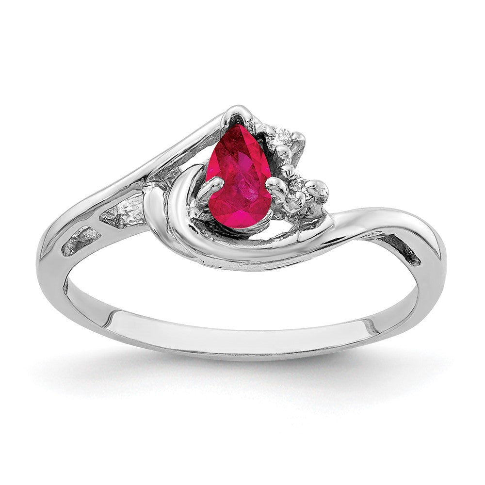 Casted;Polished;14K White gold;Genuine;In-house sizing;Diamond;Ruby;Avail. in 10k yellow gold;Avail. in 18k yellow gold;Avail. in 14k yellow gold;Avail. in platinum;Avail. in 18k white gold;AA quality;Blank Mounting