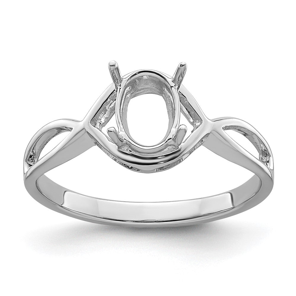 Casted;Polished;14K White gold;In-house sizing;Avail. in 10k yellow gold;Avail. in 18k yellow gold;Avail. in 14k yellow gold;Avail. in platinum;Avail. in 18k white gold