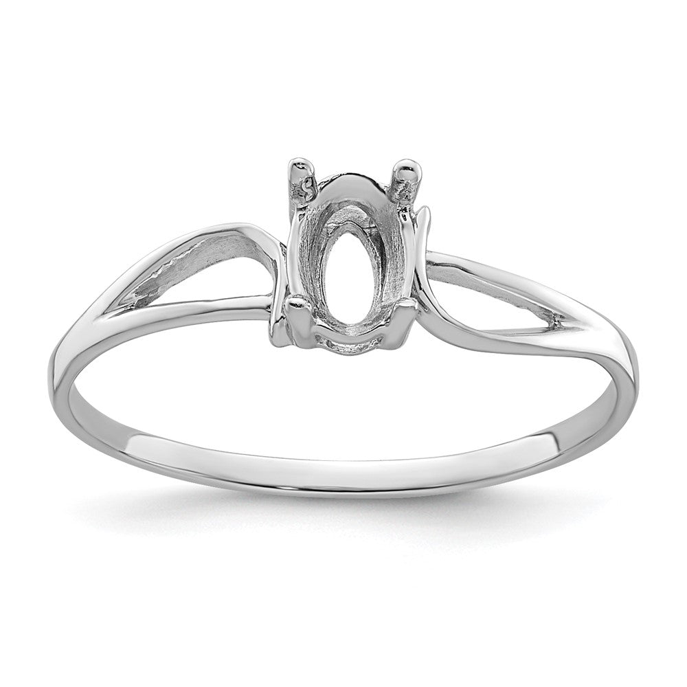 Casted;Polished;14K White gold;In-house sizing;Avail. in 10k yellow gold;Avail. in 18k yellow gold;Avail. in platinum;Avail. in 18k white gold