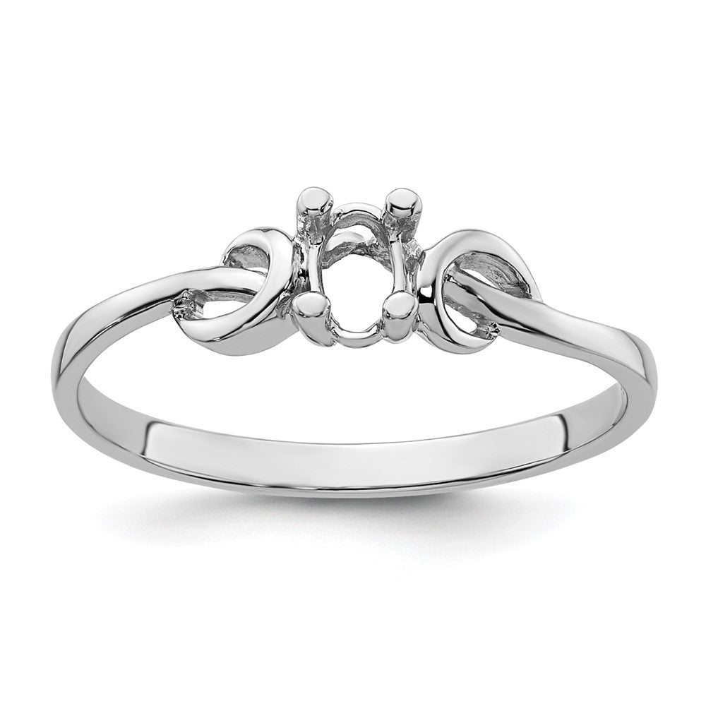 Casted;Polished;14K White gold;In-house sizing;Avail. in 10k yellow gold;Avail. in 18k yellow gold;Avail. in platinum;Avail. in 18k white gold