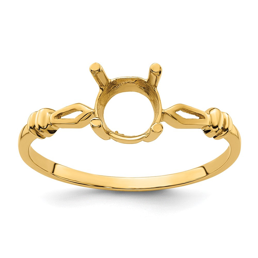 Casted;Polished;14k Yellow gold;In-house sizing;Avail. in 10k yellow gold;Avail. in 18k yellow gold;Avail. in platinum;Avail. in 18k white gold