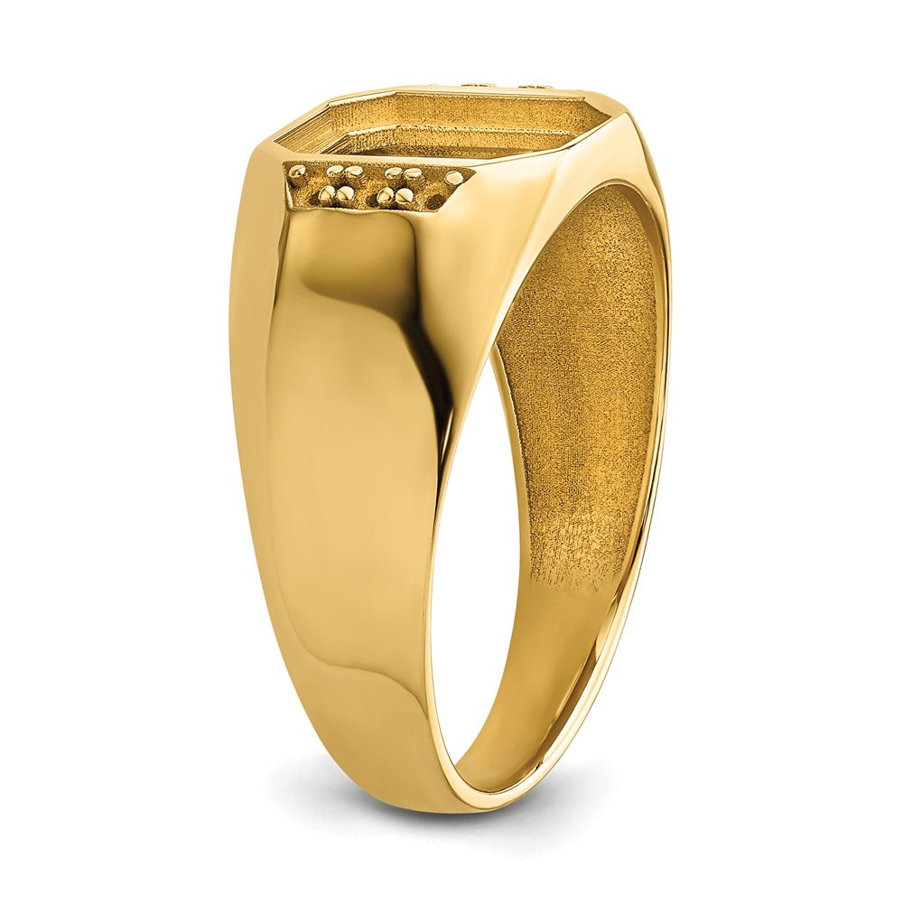 14k Men's Band Mounting