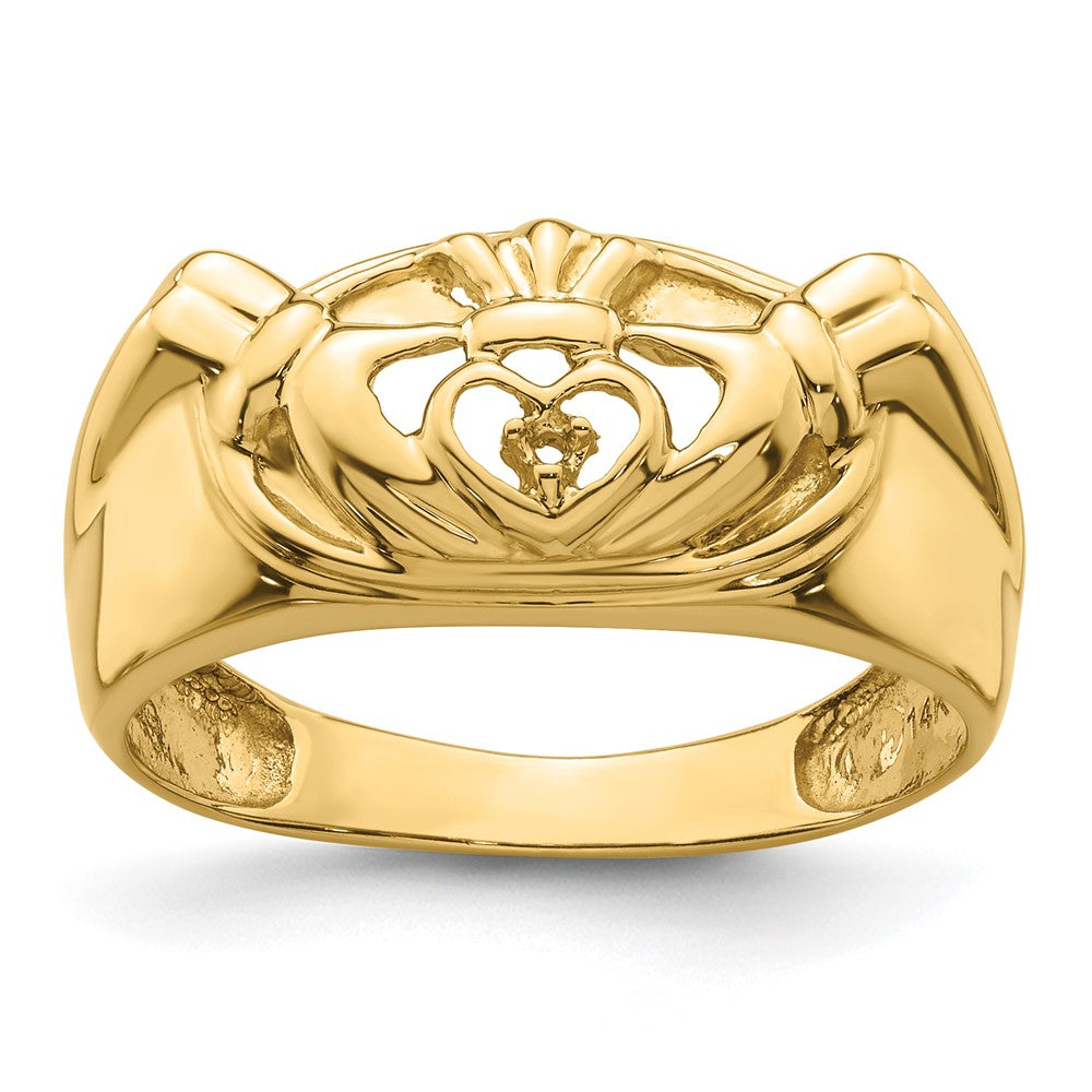 Casted;Polished;14K White gold;Avail. in 10k yellow gold;Avail. in 18k yellow gold;Avail. in 14k yellow gold;Avail. in platinum;Avail. in 10k white gold;Avail. in 18k white gold