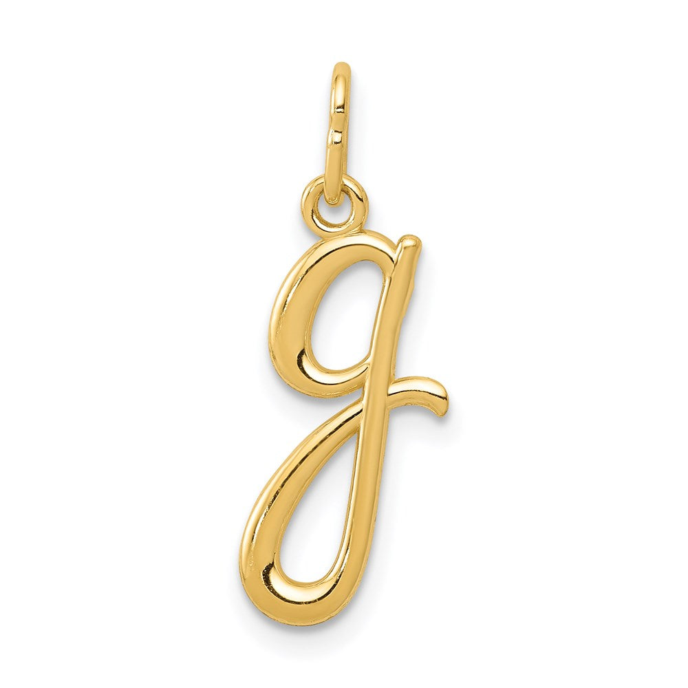 Polished;14k Yellow gold;Textured back