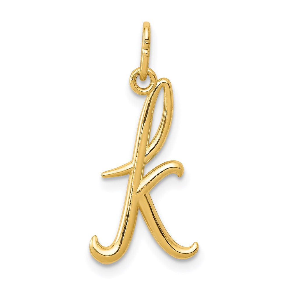 Polished;14k Yellow gold;Textured