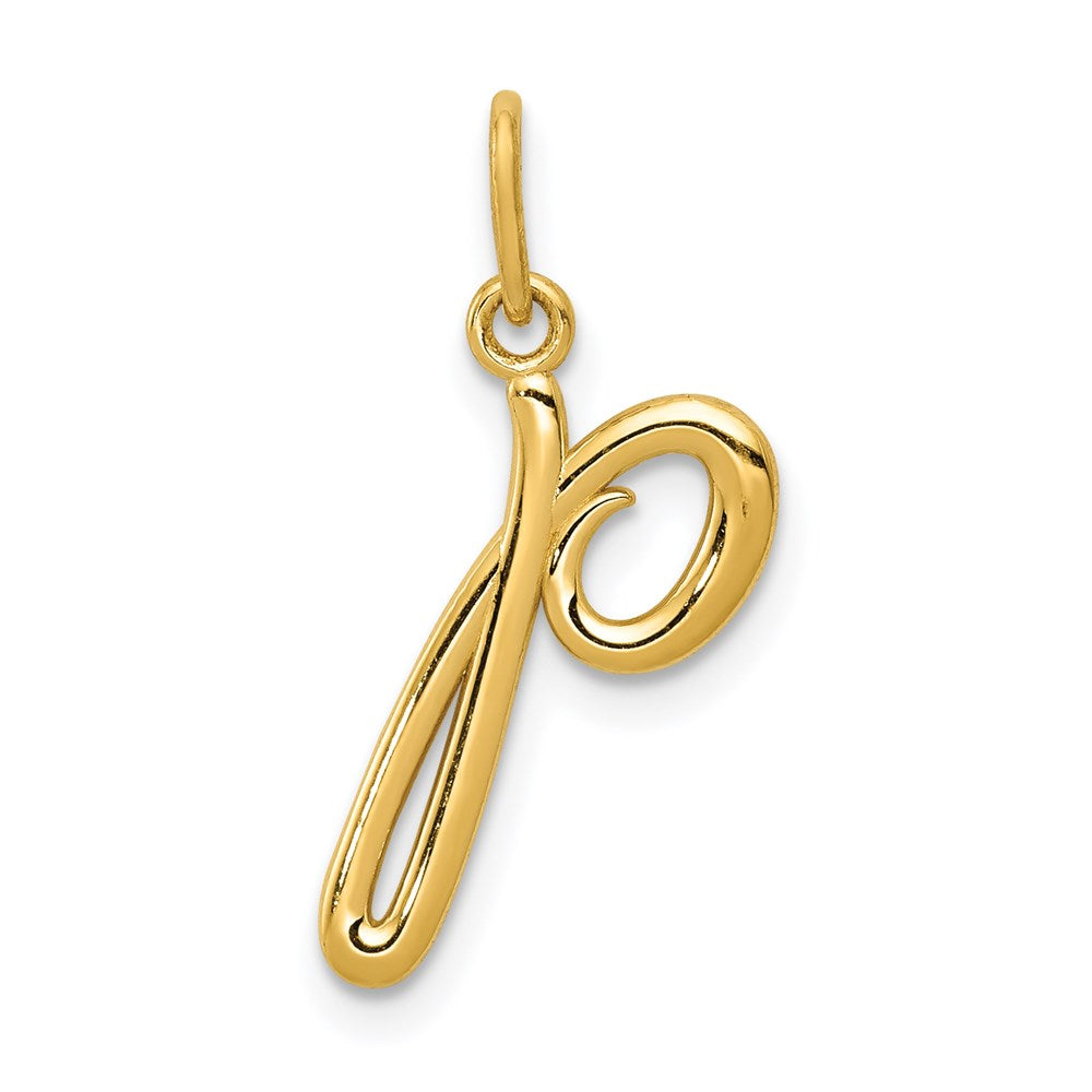 Polished;14k Yellow gold;Textured back