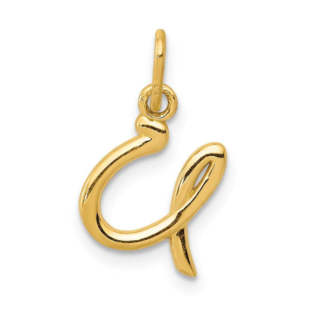 Polished;14k Yellow gold;Textured