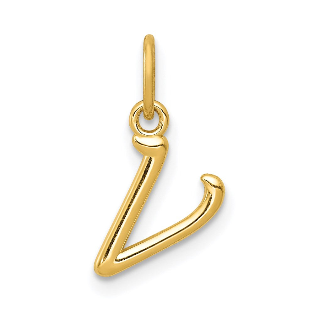Polished;14k Yellow gold;Textured back