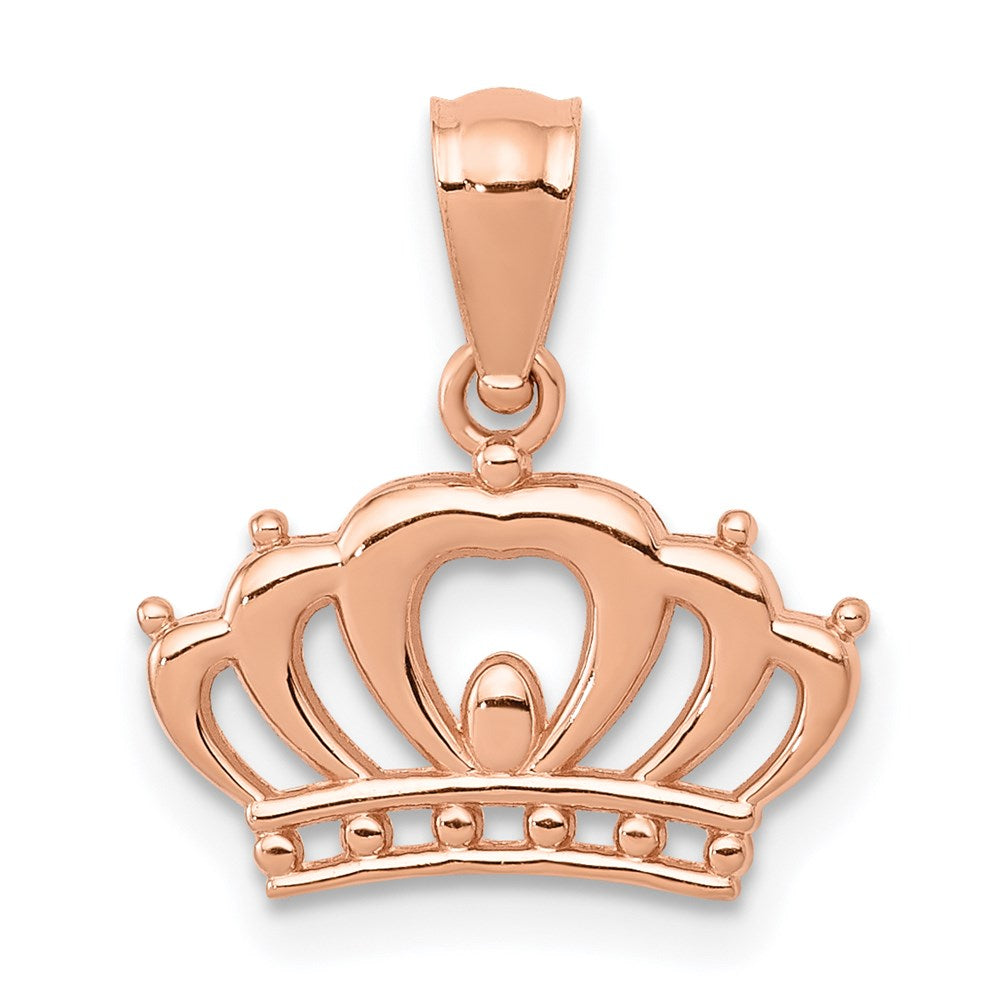 Polished;14k Rose gold