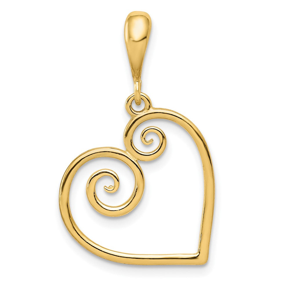 Polished;14k Yellow gold
