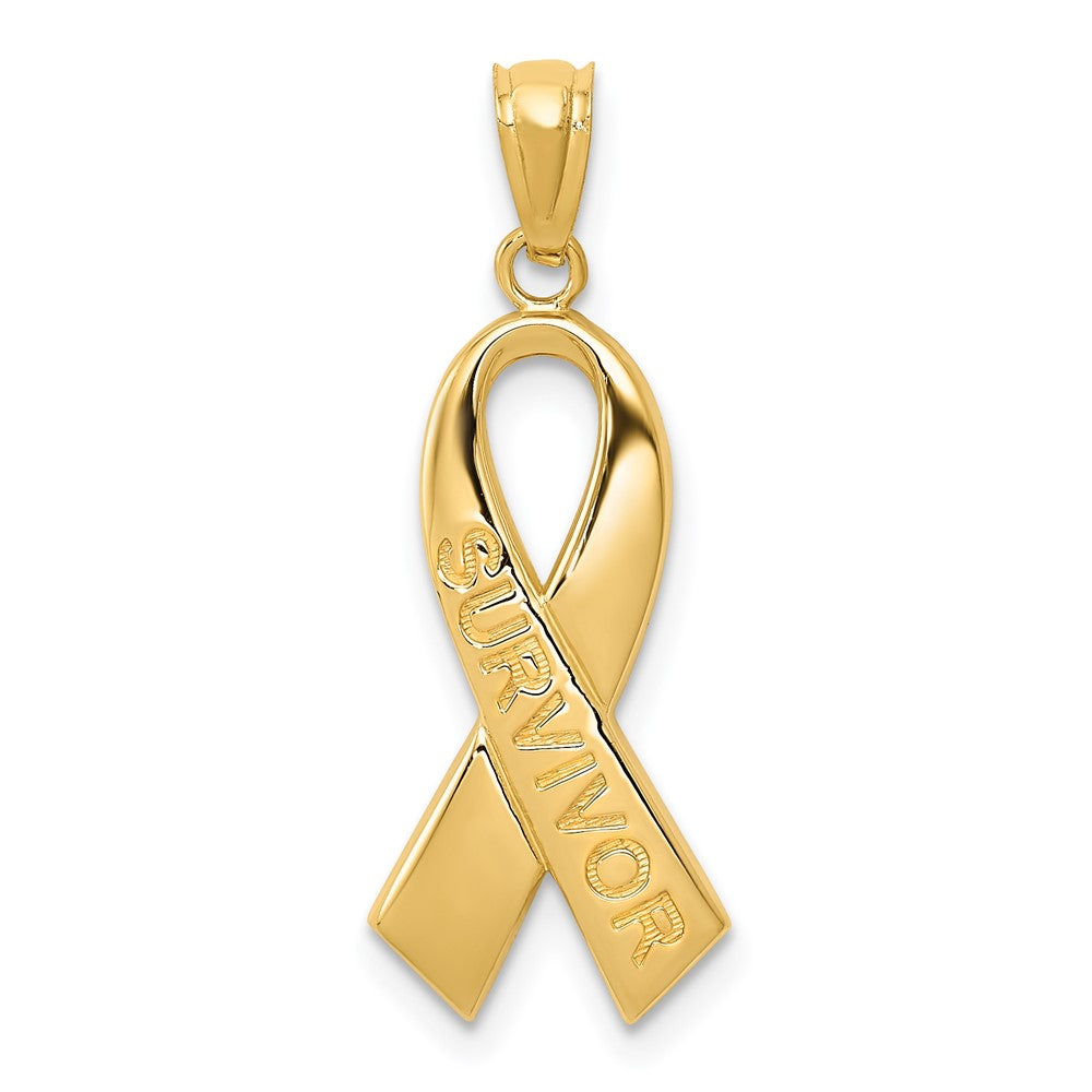 Polished;14k Yellow gold;Open back;Textured back