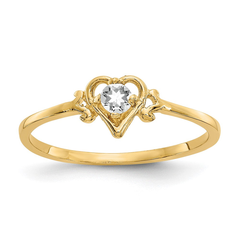 Casted;Polished;14k Yellow gold;Genuine