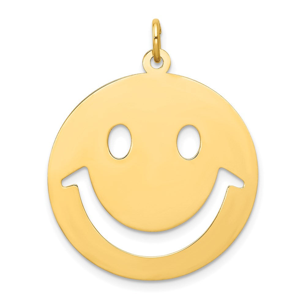 Solid;Polished;14k Yellow gold;Stamped