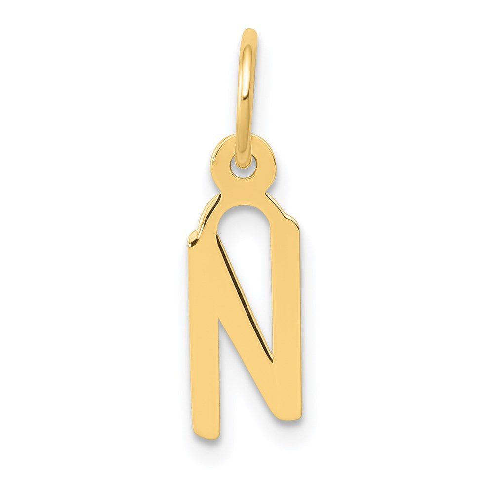 Solid;Polished;14k Yellow gold;Laser-cut