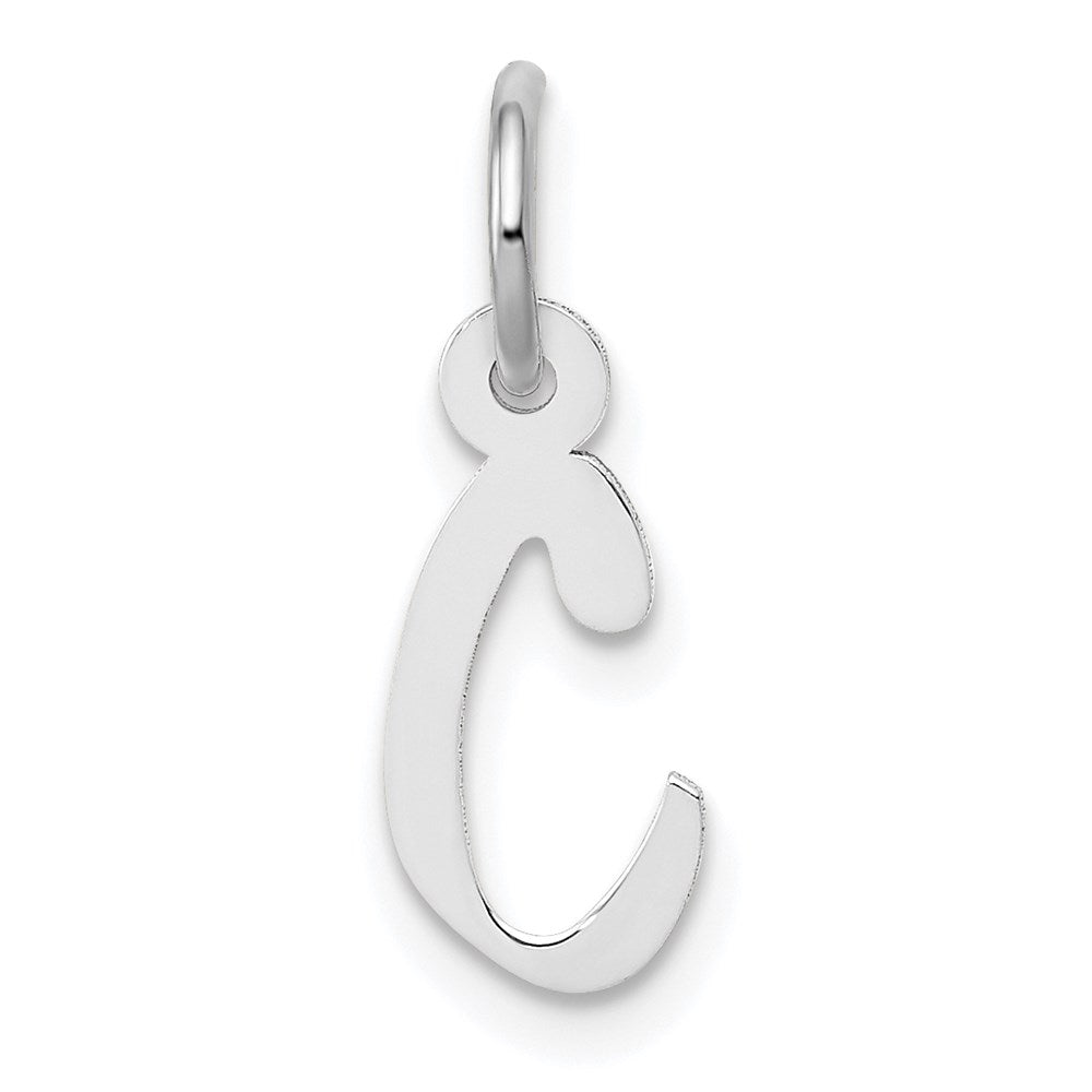 Solid;Polished;14K White gold;Laser-cut