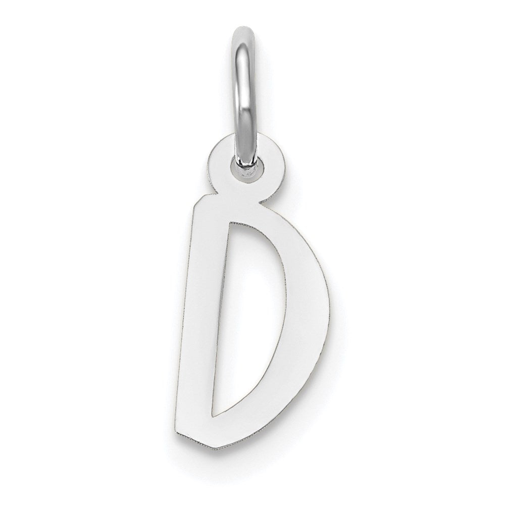 Solid;Polished;14K White gold;Laser Etched