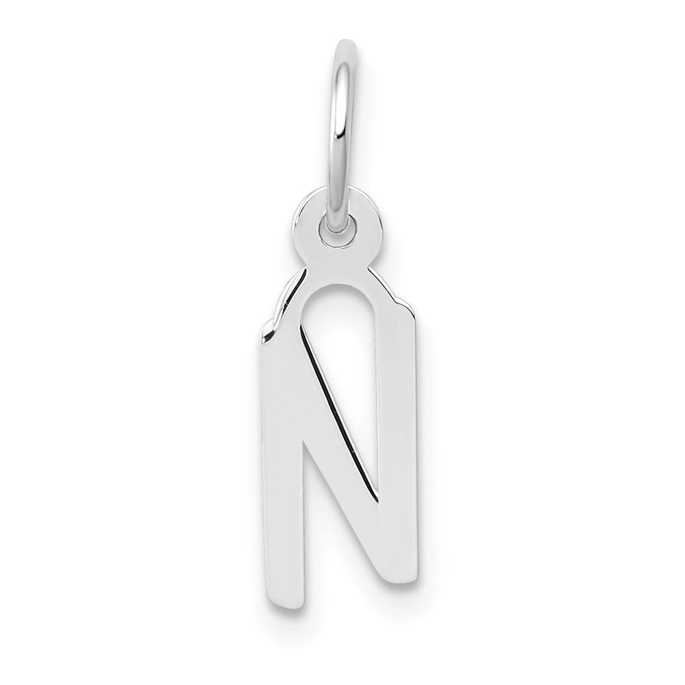 Solid;Polished;14K White gold;Laser-cut