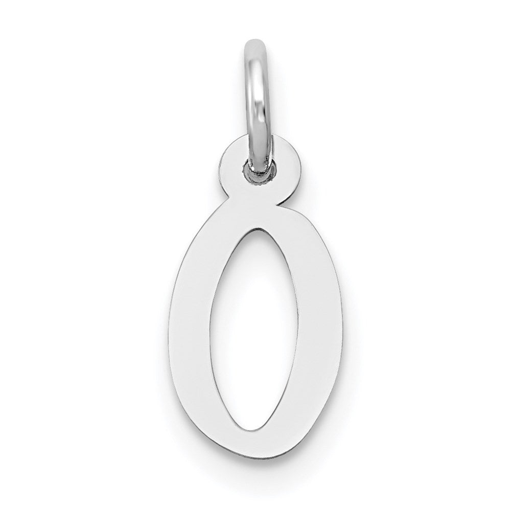 Solid;Polished;14K White gold;Laser-cut