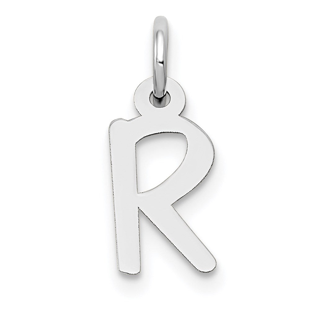 Solid;Polished;14K White gold;Laser-cut