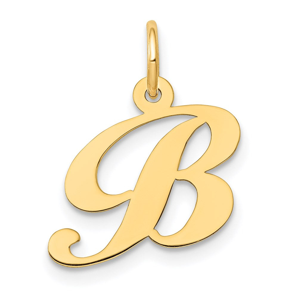 Solid;Polished;14k Yellow gold;Laser-cut