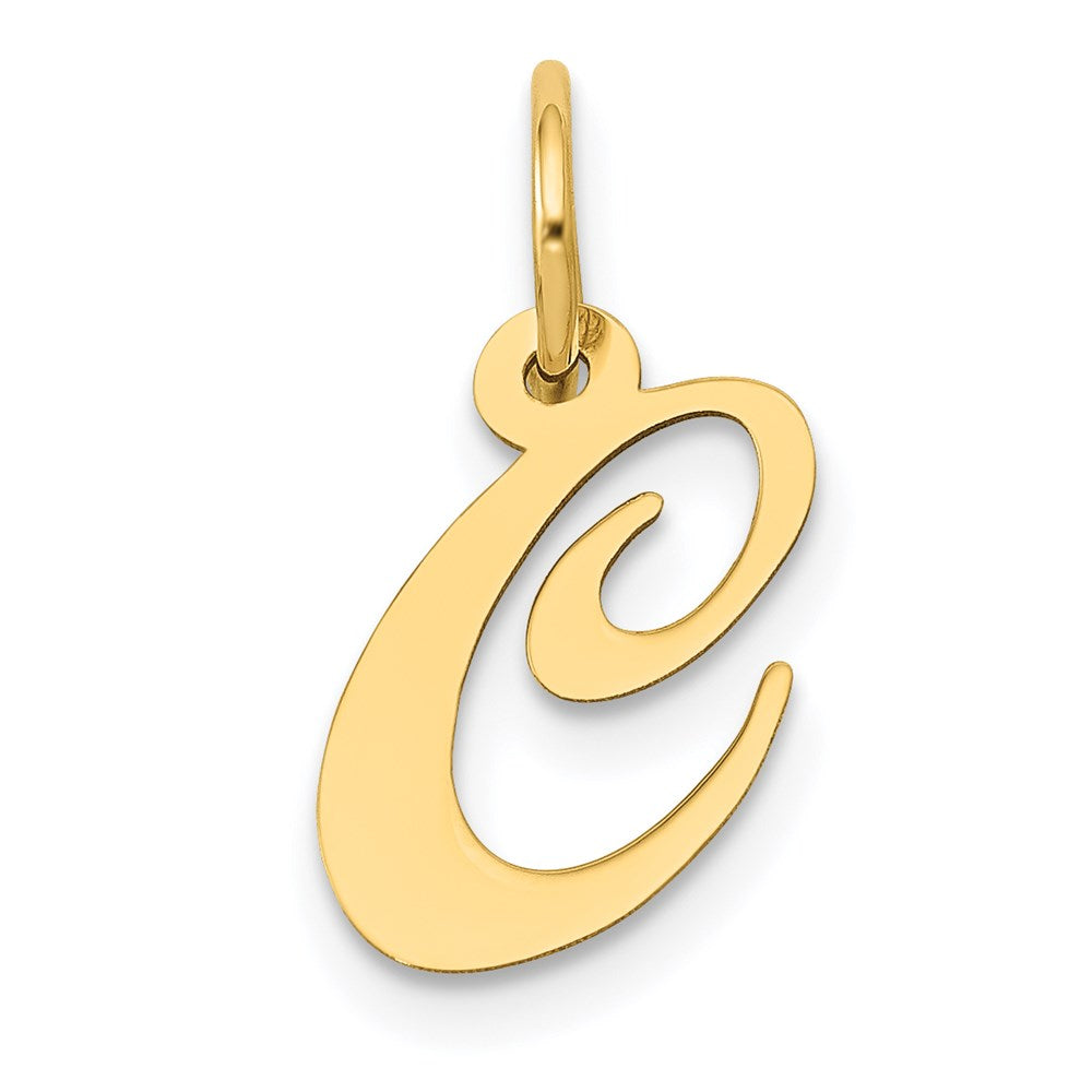 Solid;Polished;14k Yellow gold;Laser-cut