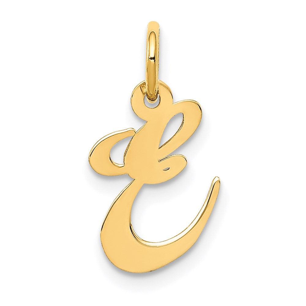 Solid;Polished;14k Yellow gold;Laser-cut