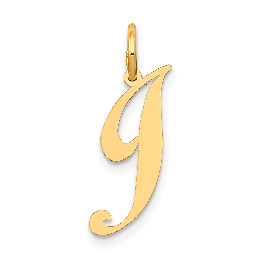 Solid;Polished;14k Yellow gold;Laser-cut