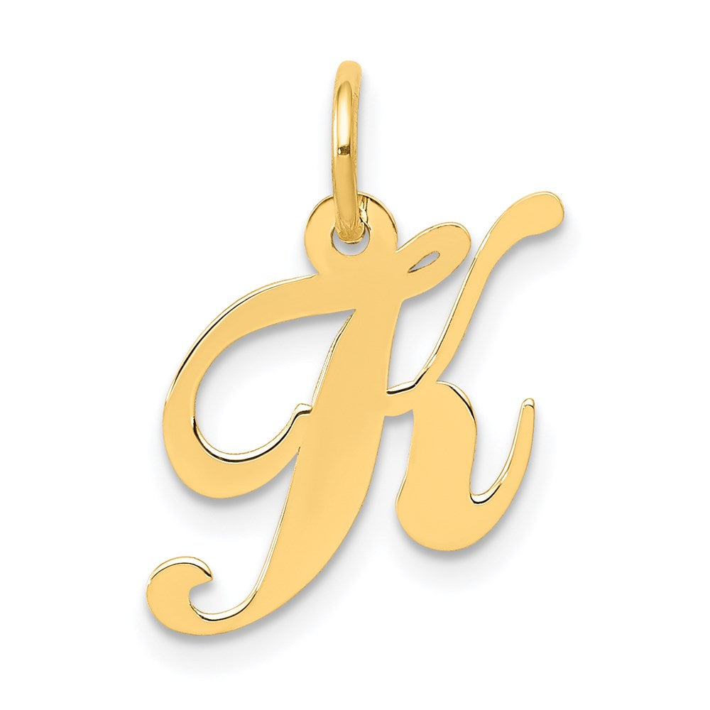 Solid;Polished;14k Yellow gold;Laser-cut