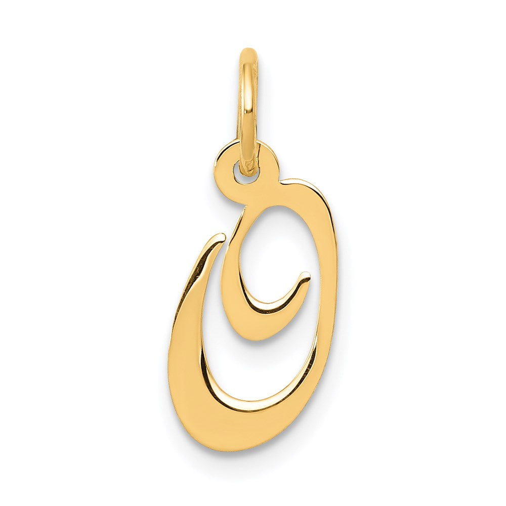 Solid;Polished;14k Yellow gold;Laser-cut