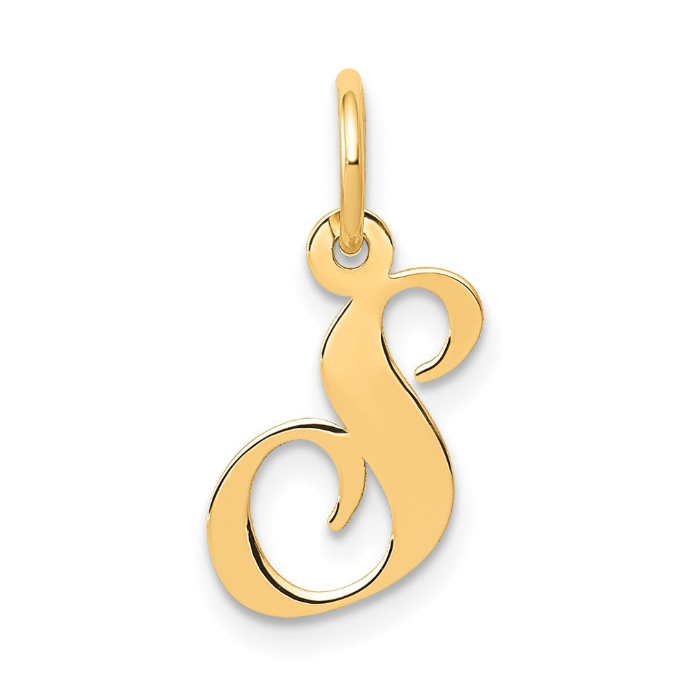 Solid;Polished;14k Yellow gold;Laser-cut