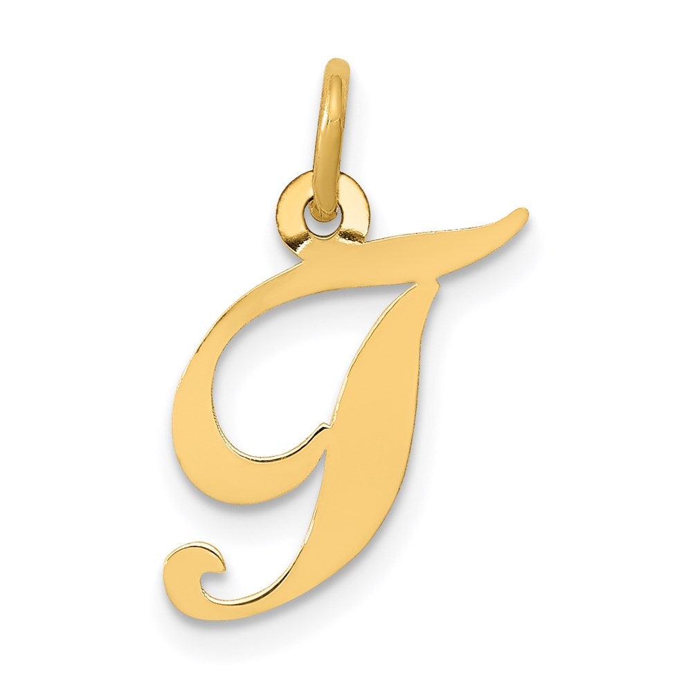 Solid;Polished;14k Yellow gold;Laser-cut