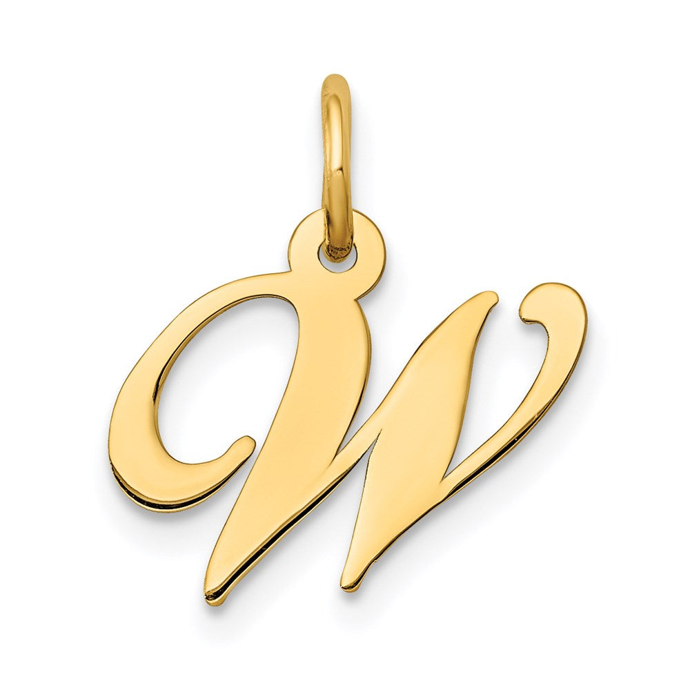 Solid;Polished;14k Yellow gold;Laser-cut