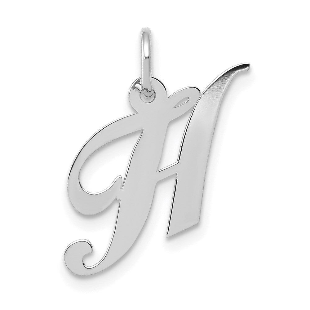 Solid;Polished;14K White gold;Laser-cut