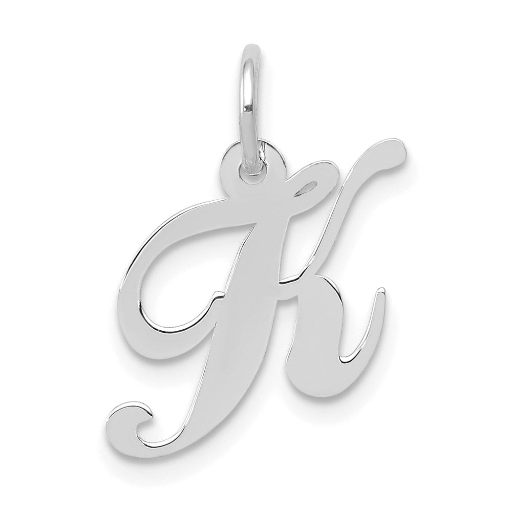 Solid;Polished;14K White gold;Laser-cut
