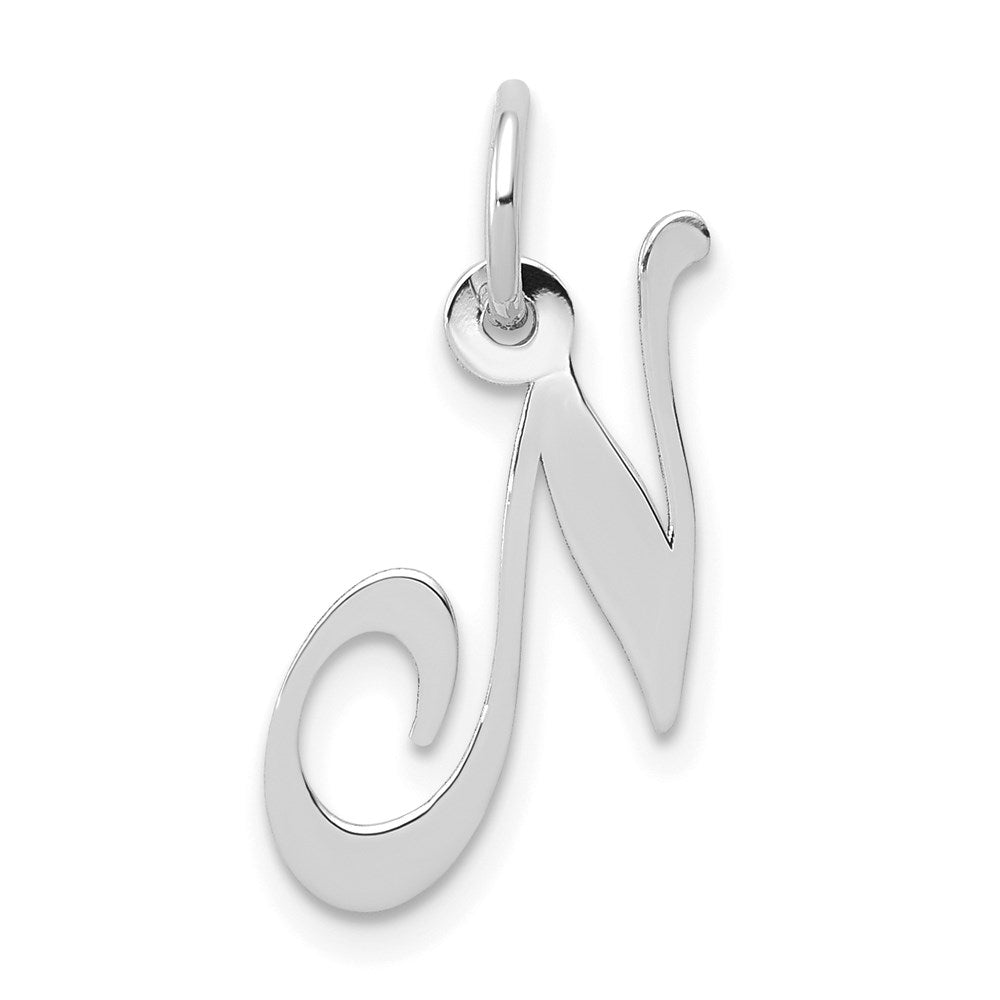 Solid;Polished;14K White gold;Laser-cut