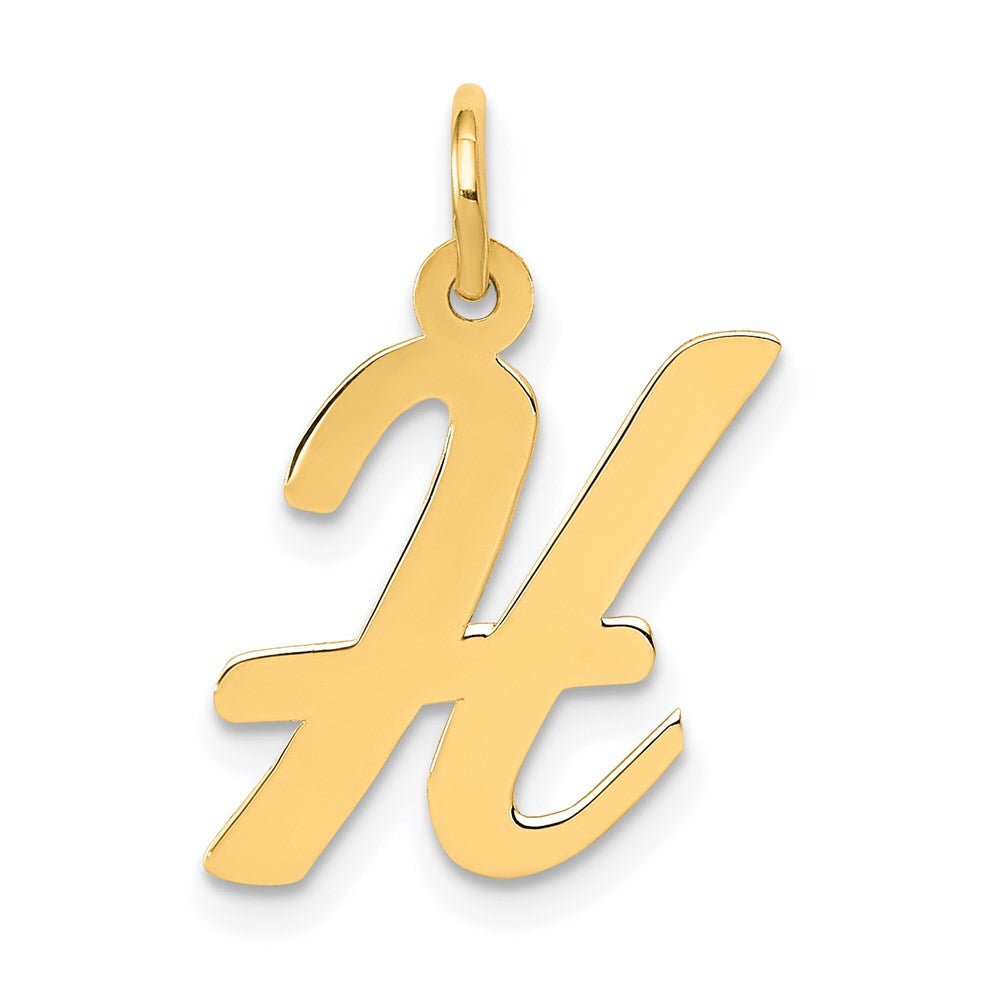 Solid;Polished;14k Yellow gold;Laser-cut