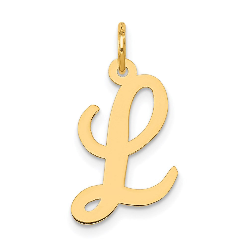 Solid;Polished;14k Yellow gold;Laser-cut